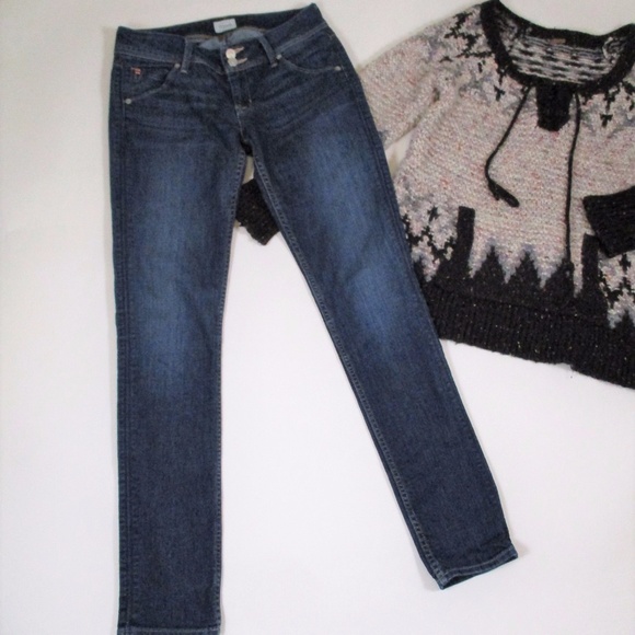 Citizens Of Humanity Denim - Hudson 26 Collin Flap Pocket Skinny Jeans low Rise